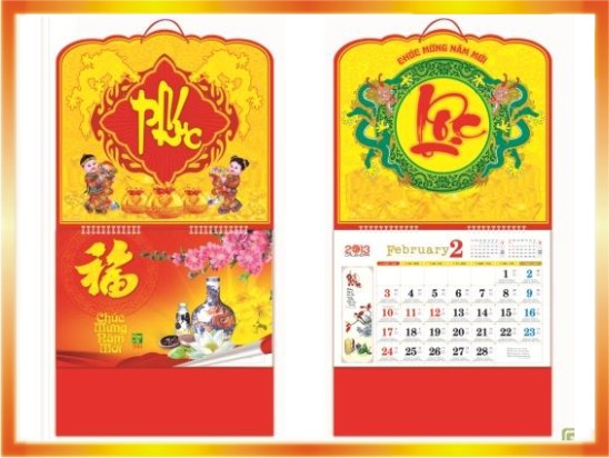 Lịch lò so giữa 2016 | Bảng báo giá in card visit rẻ nhất tại Hoàng Mai | Xuong in an lay nhanh tai Ha Noi va HCM