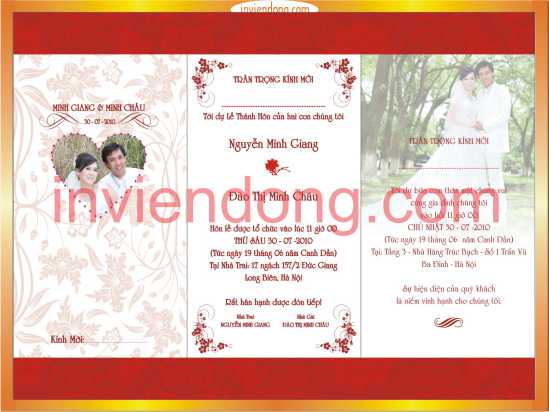 In Thiệp Cưới Lấy Ngay | In giấy mời giá rẻ | Xuong in an lay nhanh tai Ha Noi va HCM