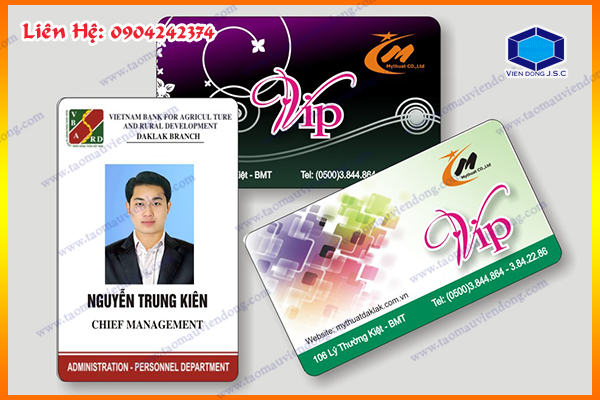 Công ty in thẻ nhân viên đứng giá rẻ | In thẻ voucher lấy nhanh | Xuong in an lay nhanh tai Ha Noi va HCM
