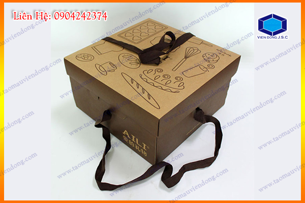 Làm vỏ hộp đựng bánh sinh nhật rẻ | In vỏ hộp điện thoại tại Từ Liêm | Xuong in an lay nhanh tai Ha Noi va HCM