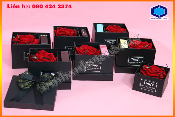 Địa chỉ bán hộp son hoa hồng rẻ đẹp | In vỏ hộp giấy Bristol giá rẻ tại Thanh Xuân | Xuong in an lay nhanh tai Ha Noi va HCM